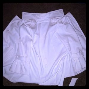 Cato white coat size xl